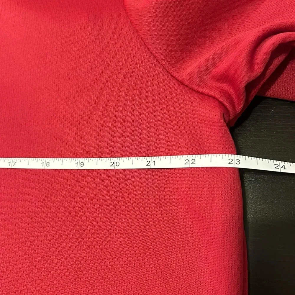 ADIDAS Climawarm Hoodie Red Size  Large.